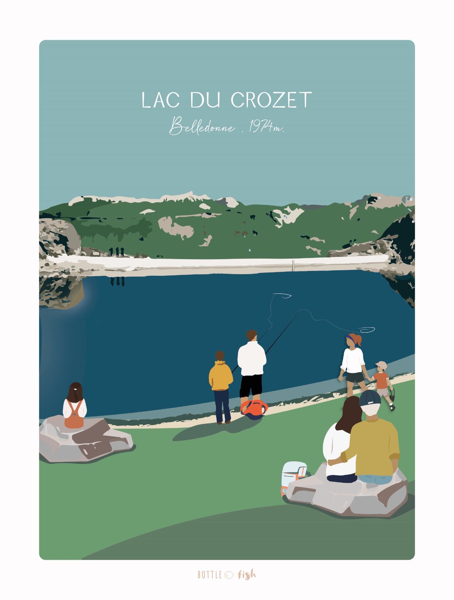 Affiche Lac du Crozet