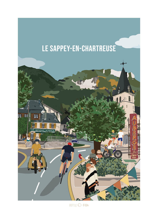 Carte Le Sappey-en-Chartreuse